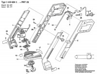 Bosch 0 600 824 060 PRT-23 Lawn-Edge-Trimmer Spare Parts